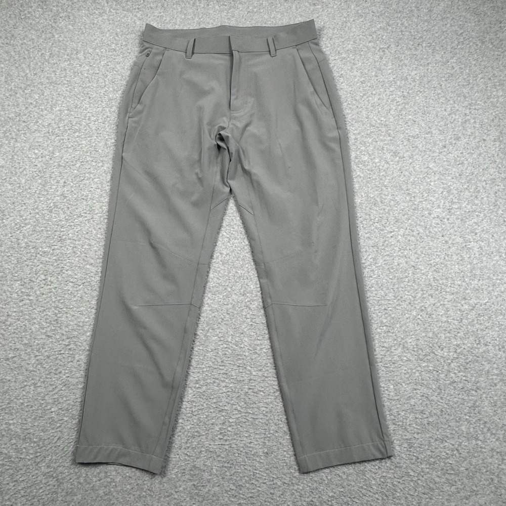 Fabletics The Only Pants Mens 30x32 (30x27) Stretch Chino Performance Golf‎ EUC